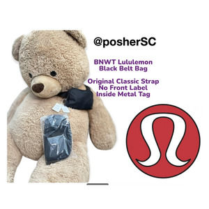 BNWT Black Original Lululemon Belt Bag OG ❤️